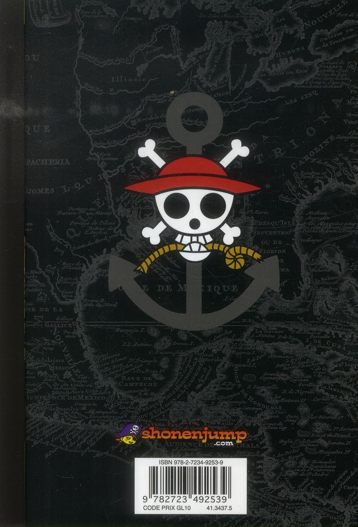 Quatrième de couverture de « ONE PIECE - EDITION ORIGINALE - TOME 09 - LARMES »