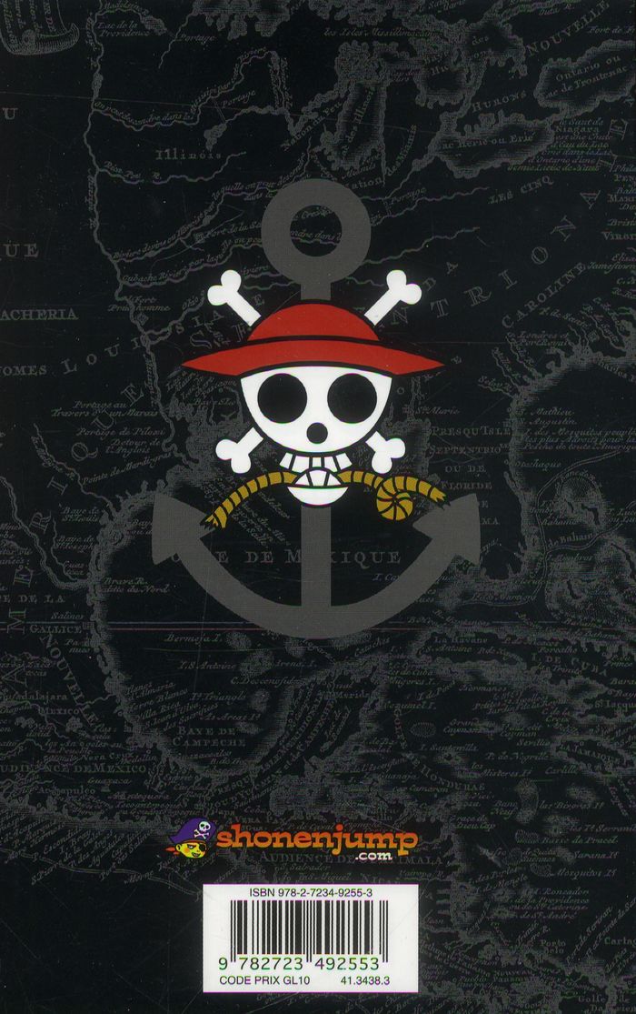 Quatrième de couverture de « ONE PIECE - EDITION ORIGINALE - TOME 10 - OK, LET'S STAND UP ! »