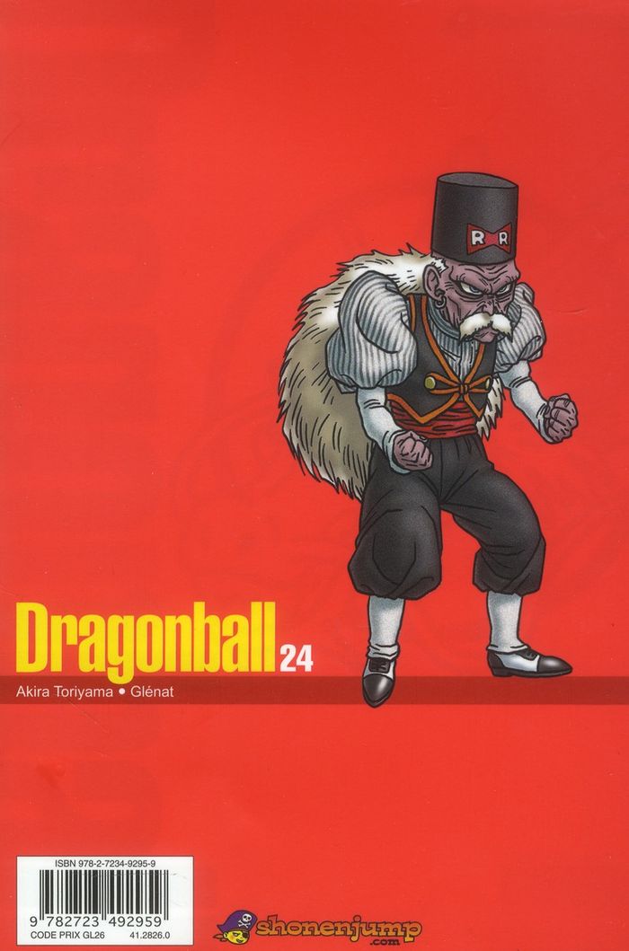 Quatrième de couverture de « Dragonball »