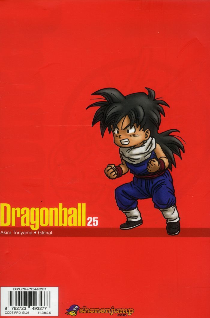 Quatrième de couverture de « Dragonball »