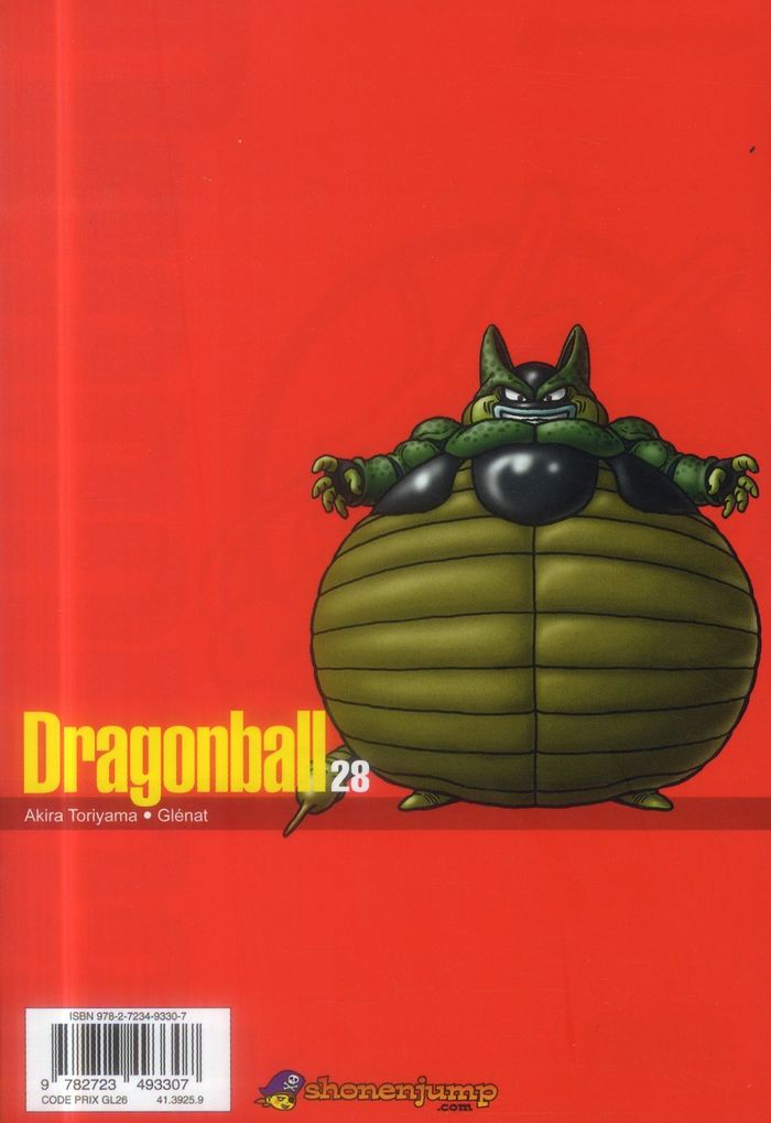 Quatrième de couverture de « Dragonball »