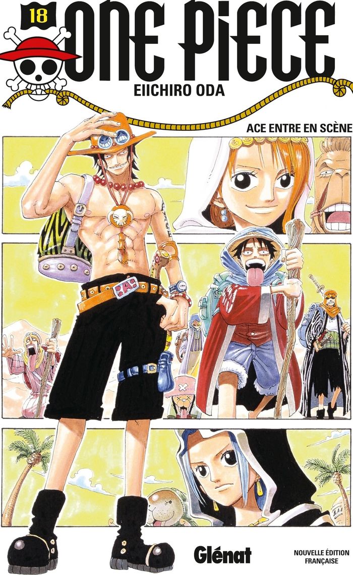 Couverture du livre « Ace entre en scène » de Eiichirō Oda, librairie Les Contes Infusés à Corte
