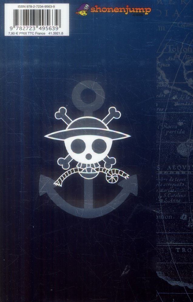 Quatrième de couverture de « One piece »