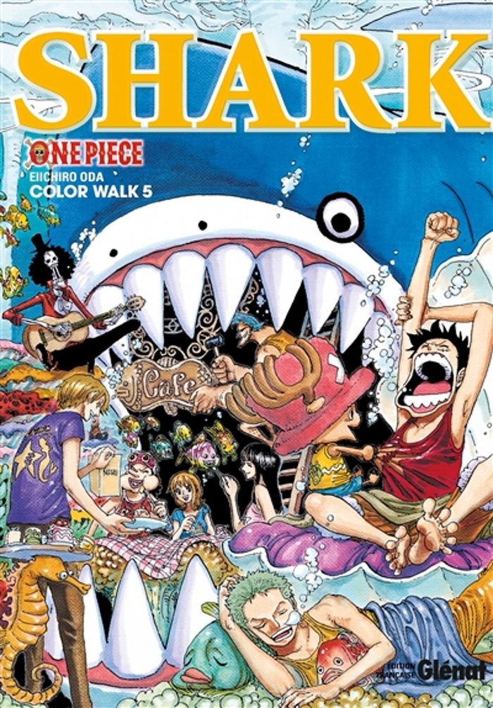 Couverture du livre « One piece : color walk » de Eiichirō Oda, librairie Les Contes Infusés à Corte
