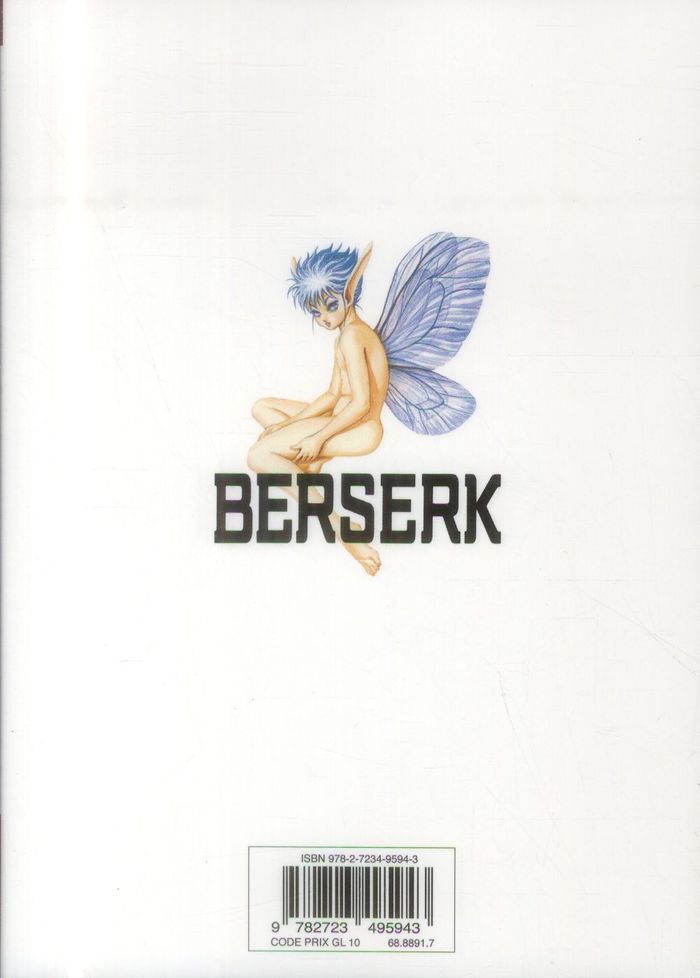 Quatrième de couverture de « Berserk »