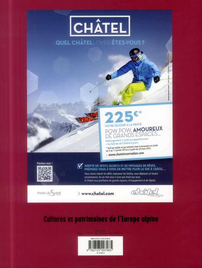 Quatrième de couverture de « L'ALPE 63 - DOUCEURS DES HAUTEURS »