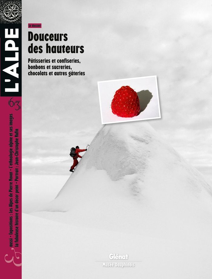 Couverture du livre « L'ALPE 63 - DOUCEURS DES HAUTEURS » de Collectif, librairie Les Contes Infusés à Corte