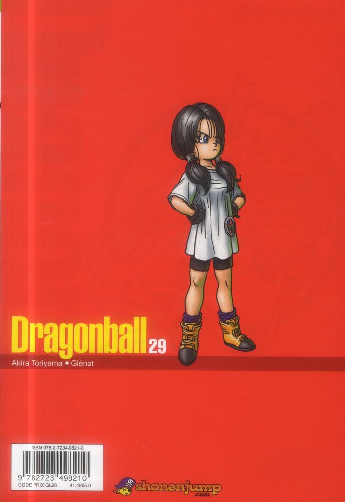 Quatrième de couverture de « Dragonball »