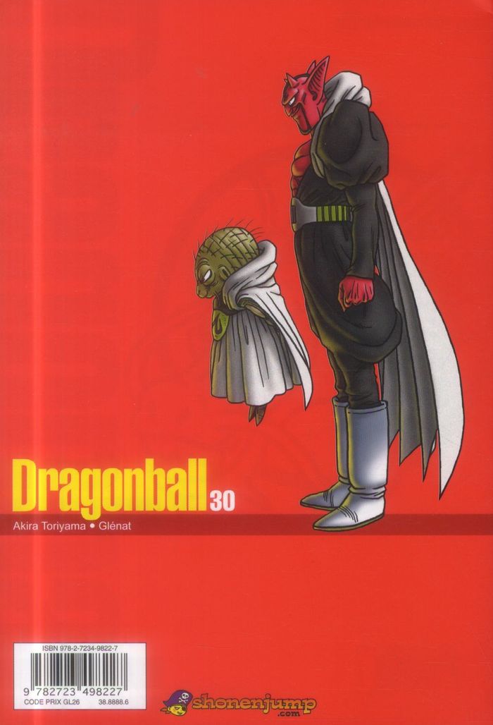 Quatrième de couverture de « Dragonball »