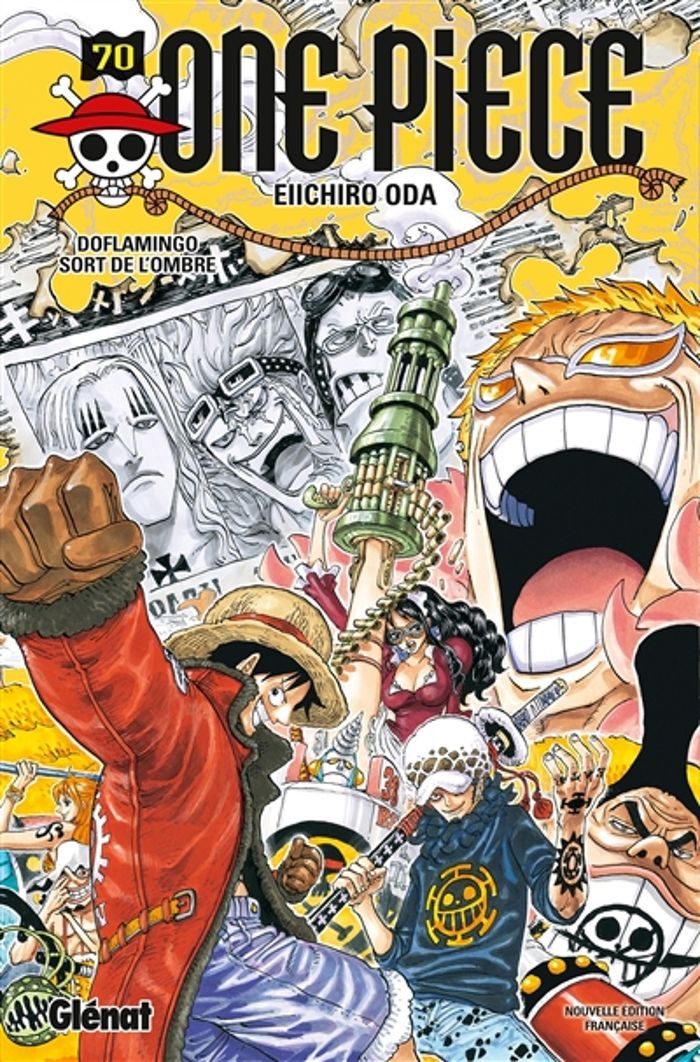 Couverture du livre « Doflamingo sort de l'ombre », librairie Les Contes Infusés à Corte