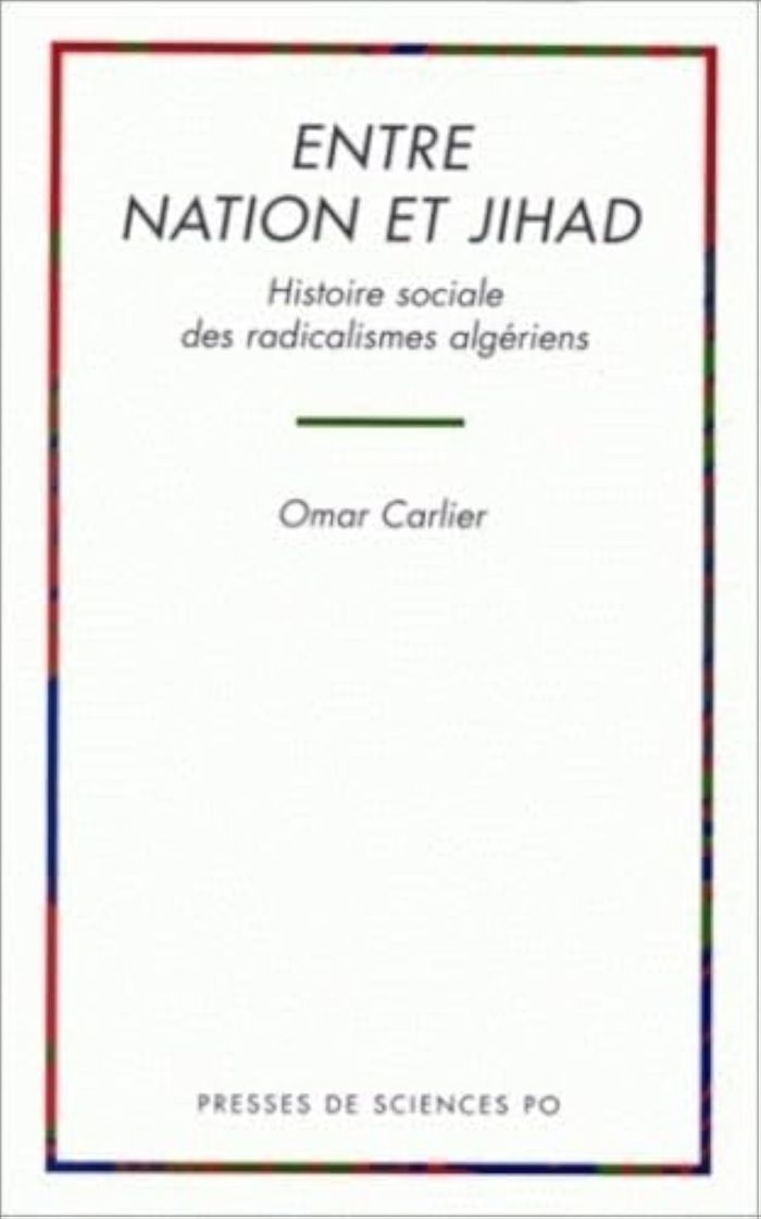 Couverture du livre « ENTRE NATION ET JIHAD », librairie Les Contes Infusés à Corte