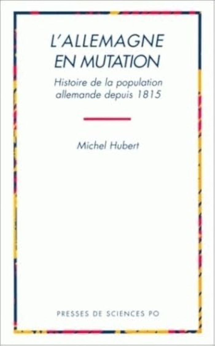 Couverture du livre « L'ALLEMAGNE EN MUTATION » de Michel Hubert, librairie Les Contes Infusés à Corte