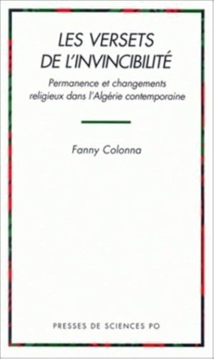 Couverture du livre « LES VERSETS DE L'INVINCIBILITE » de Fanny Colonna, librairie Les Contes Infusés à Corte