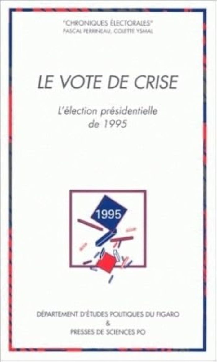Couverture du livre « LE VOTE DE CRISE » de Perrineau/ysmal, librairie Les Contes Infusés à Corte