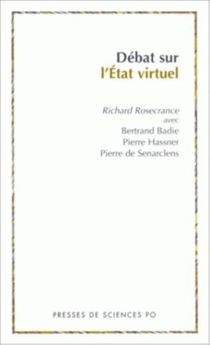 Couverture du livre « DEBAT SUR L'ETAT VIRTUEL », librairie Les Contes Infusés à Corte