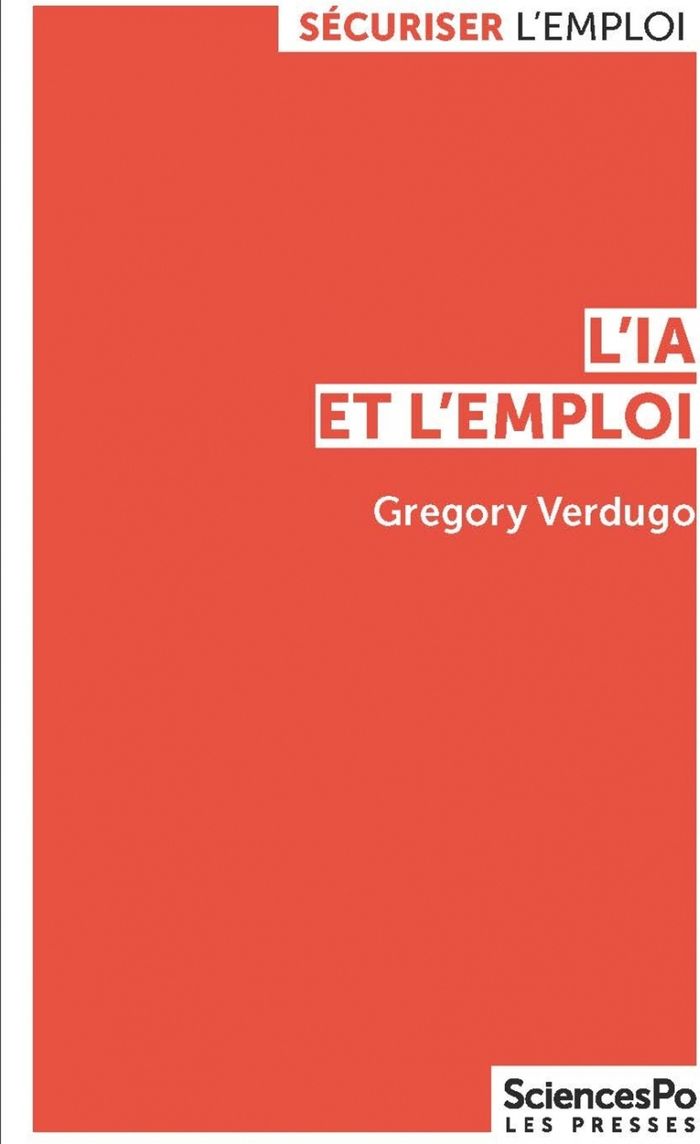 Couverture du livre « L'IA et l'emploi » de Gregory Verdugo, librairie Les Contes Infusés à Corte
