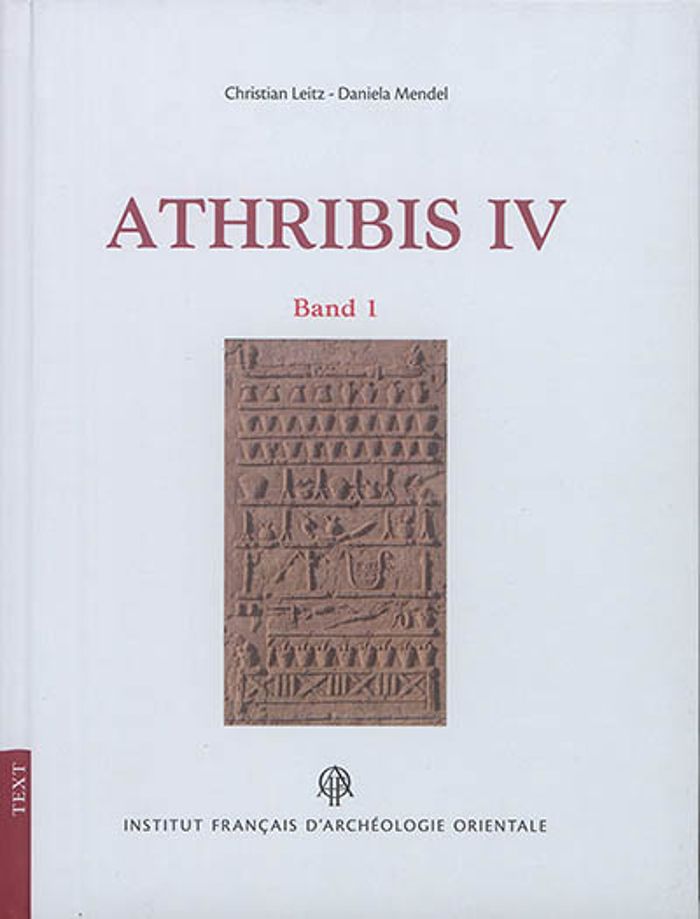 Couverture du livre « ATHRIBIS IV 2 VOL », librairie Les Contes Infusés à Corte