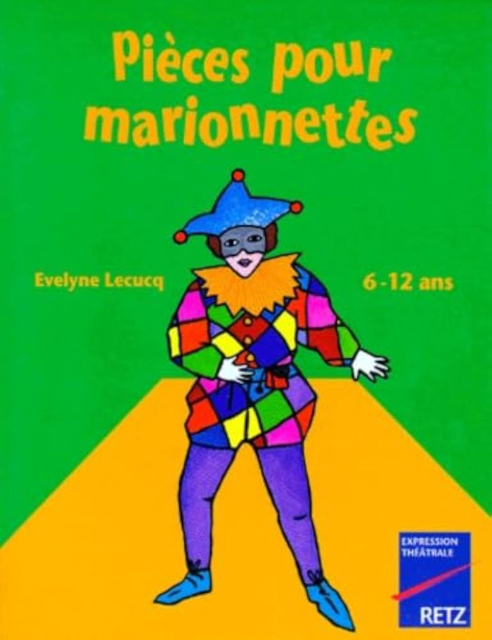 Couverture du livre « IAD - PIECES POUR MARIONNETTES 6-12 ANS » de Evelyne Lecucq, librairie Les Contes Infusés à Corte