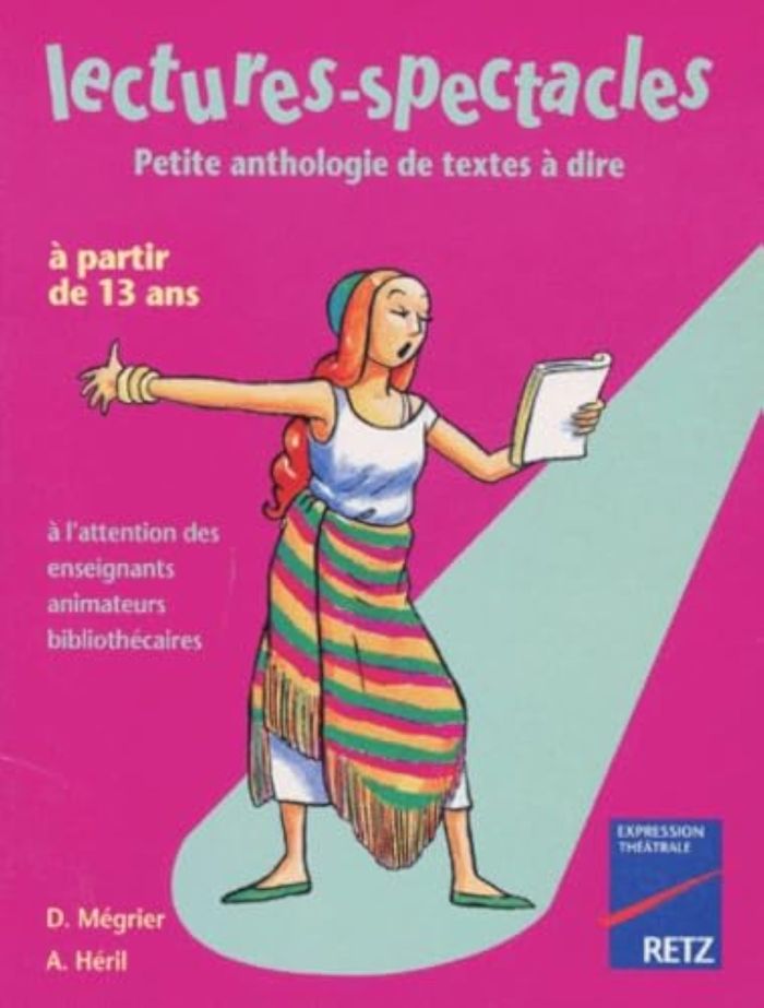 Couverture du livre « IAD - LECTURES-SPECTACLES - PETITE ANTHOLOGIE DE TEXTES A DIRE A PARTIR DE 13 ANS », librairie Les Contes Infusés à Corte
