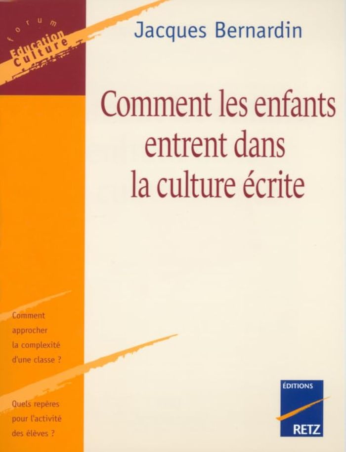 Couverture du livre « IAD - COMMENT LES ENFANTS ENTRENT DANS LA CULTURE » de Bernardin/rochex, librairie Les Contes Infusés à Corte