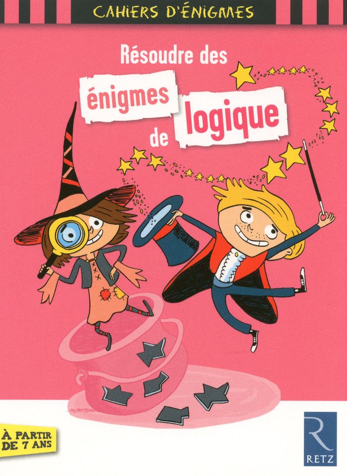Couverture du livre « Résoudre des énigmes de logique », librairie Les Contes Infusés à Corte