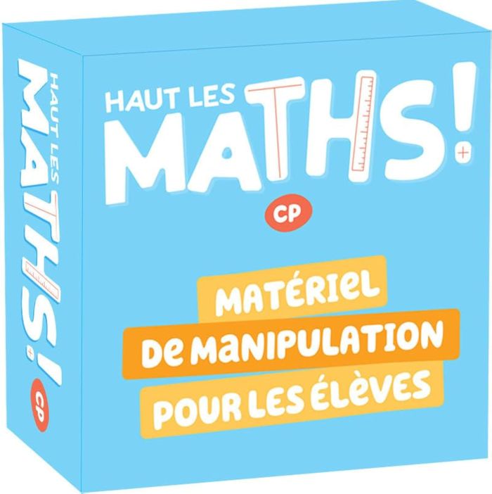 Couverture du livre « HAUT LES MATHS - CP - MATERIEL DE MANIPULATION POUR LES ELEVES » de Mounier/pfaff, librairie Les Contes Infusés à Corte