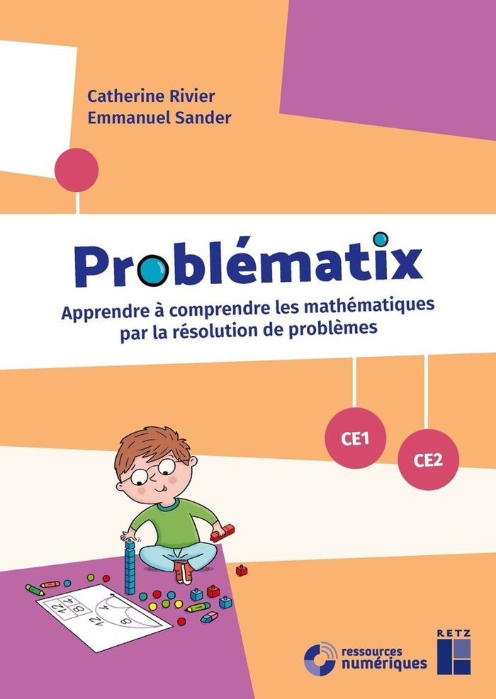 Couverture du livre « PROBLEMATIX CE1-CE2 - + RESSOUCES NUMERIQUES », librairie Les Contes Infusés à Corte