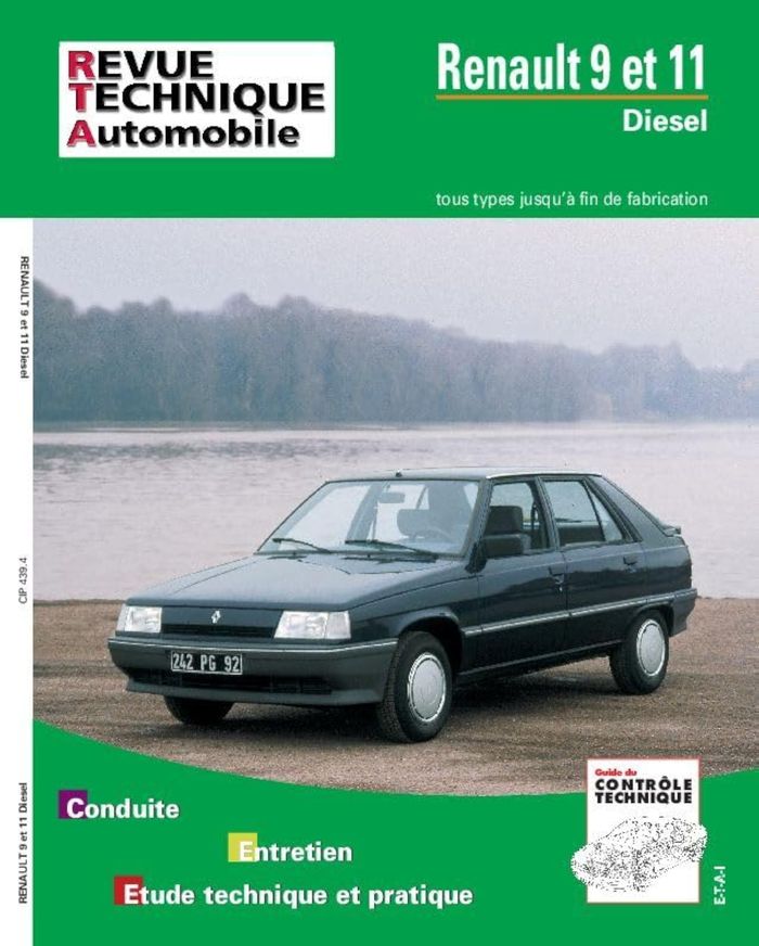 Couverture du livre « RENAULT 9 ET 11 DIESEL - GTD, TDE, TD, SOCIETE TD, JUSQU'A FIN DE FABRICATION » de Etai, librairie Les Contes Infusés à Corte