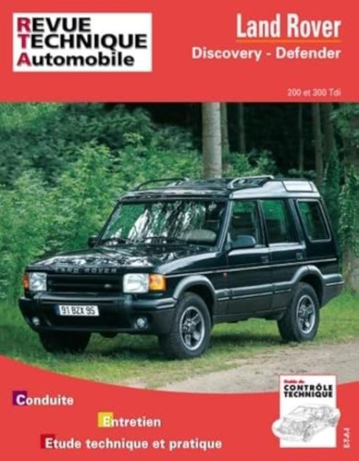 Couverture du livre « LAND ROVER DISCOVERY ET DEFENDER - MOTEUR TURBO DIESEL 200 TDI » de Etai, librairie Les Contes Infusés à Corte