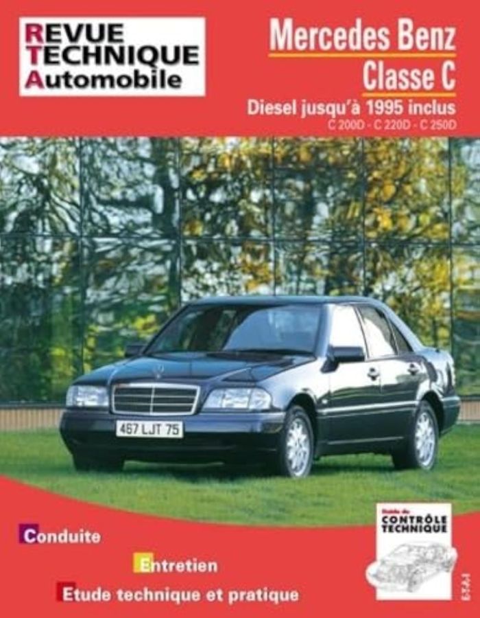 Couverture du livre « MERCEDES-BENZ C 200D, C 220D, C 250D - DEPUIS 1993 » de Etai, librairie Les Contes Infusés à Corte