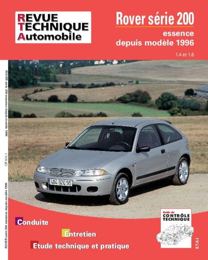 Couverture du livre « ROVER SERIE 200 - DEPUIS MODELE 96, MOTEURS ESSENCE 1.4 ET 1.6 » de Etai, librairie Les Contes Infusés à Corte