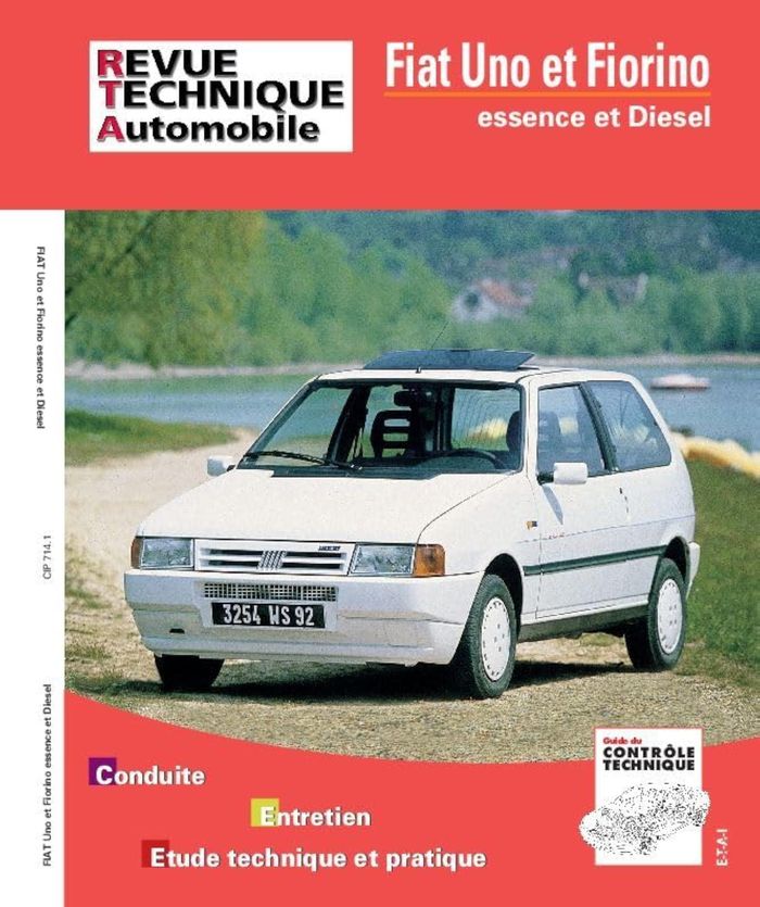 Couverture du livre « FIAT UNO 45, 55, SELECTA, 60, 70, TURBO IE, FIAT UNO DIESEL ET TURBO DIESEL, FIAT FIORINO DIESEL » de Etai, librairie Les Contes Infusés à Corte