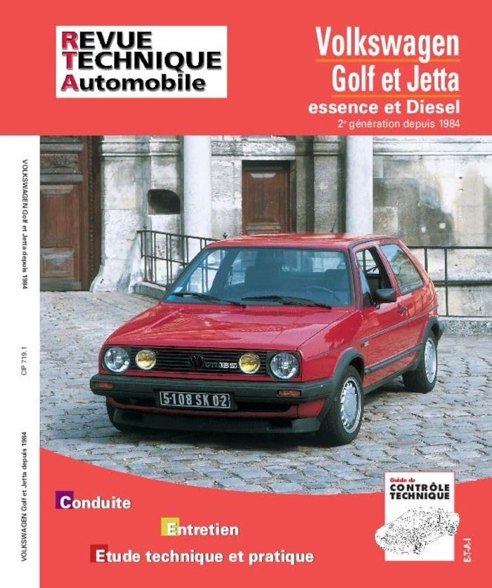 Couverture du livre « VOLKSWAGEN GOLF ET JETTA - ESSENCE ET DIESEL » de Etai, librairie Les Contes Infusés à Corte
