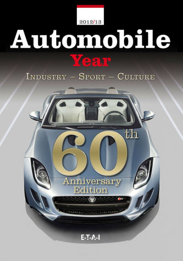 Couverture du livre « AUTOMOBILE YEAR N 60 (2012/2013) » de Xxx, librairie Les Contes Infusés à Corte