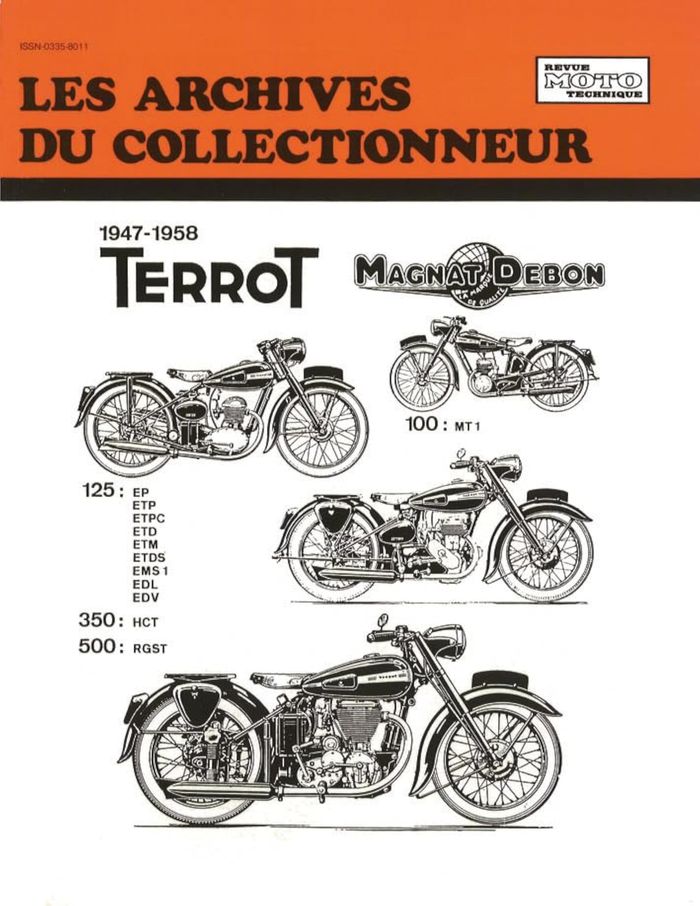 Couverture du livre « TERROT - 1947-1958 » de Etai, librairie Les Contes Infusés à Corte