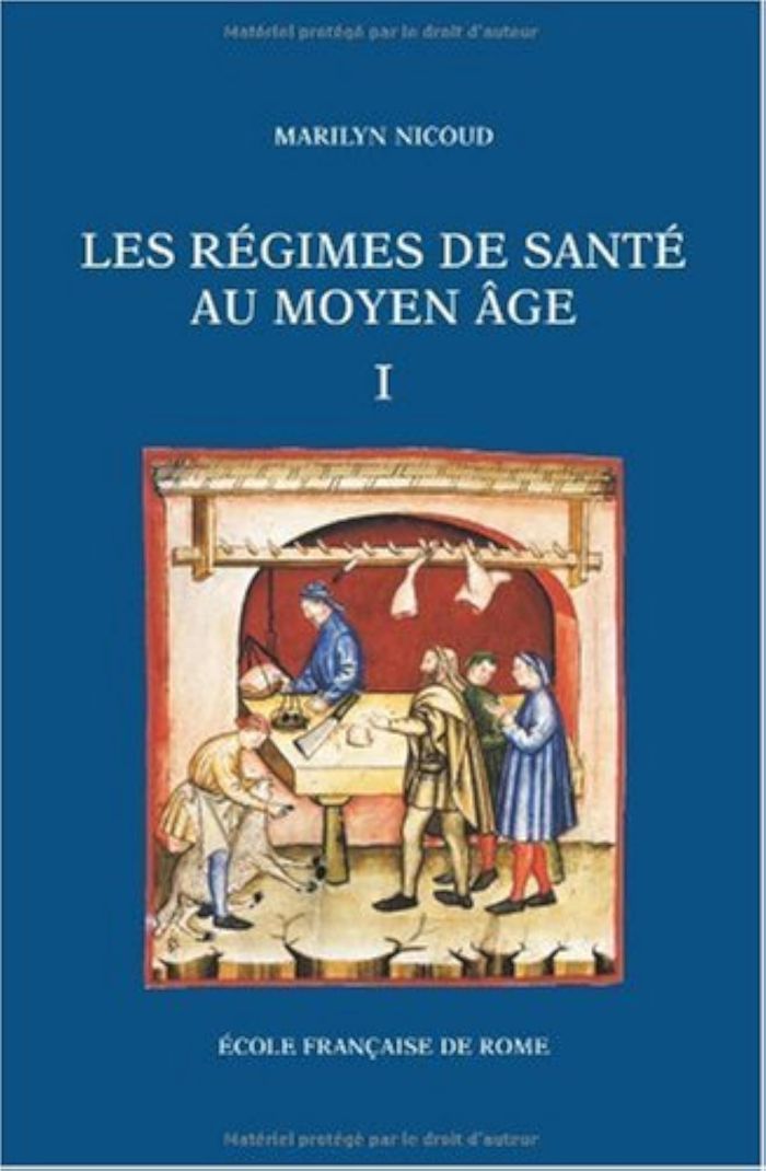 Couverture du livre « LES REGIMES DE SANTE AU MOYEN AGE, 2 VOL. » de Nicoud Marilyn, librairie Les Contes Infusés à Corte