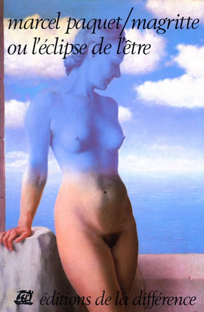 Couverture du livre « MAGRITTE OU L'ECLIPSE DE L'ETRE » de Xxx, librairie Les Contes Infusés à Corte