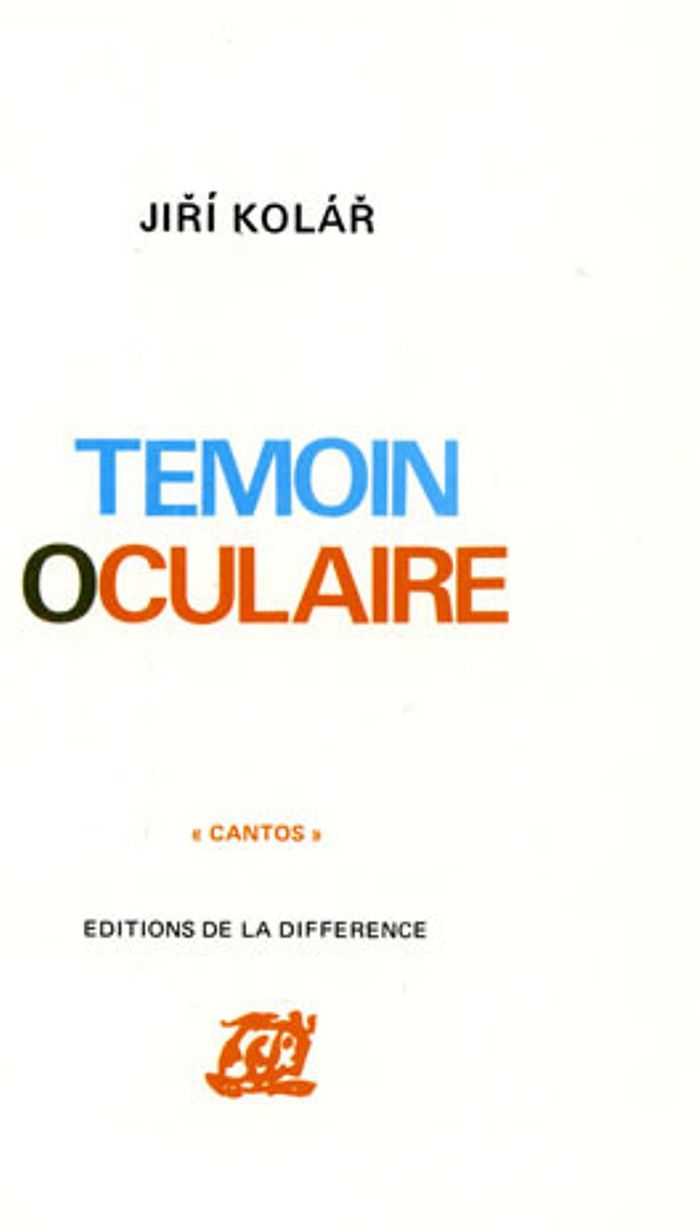 Couverture du livre « TEMOIN OCULAIRE » de Xxx, librairie Les Contes Infusés à Corte