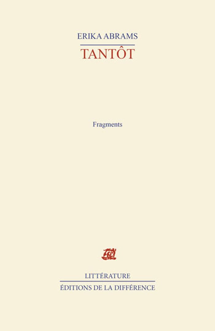 Couverture du livre « TANTOT », librairie Les Contes Infusés à Corte
