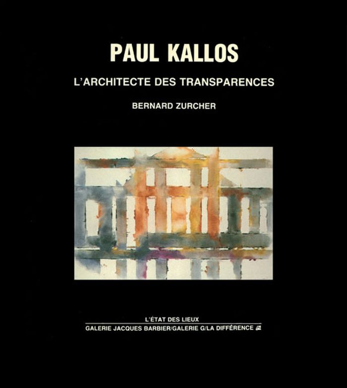Couverture du livre « PAUL KALLOS » de Xxx, librairie Les Contes Infusés à Corte