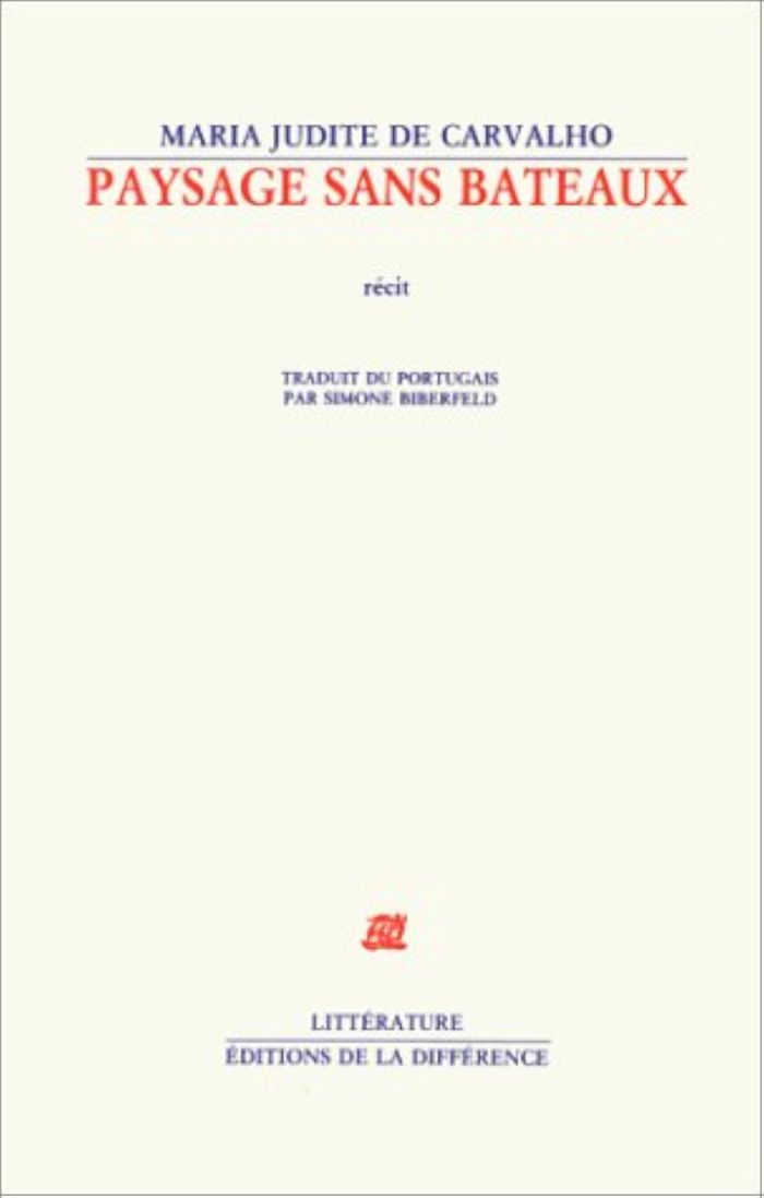 Couverture du livre « PAYSAGE SANS BATEAUX » de Maria-Judit Carvalho, librairie Les Contes Infusés à Corte