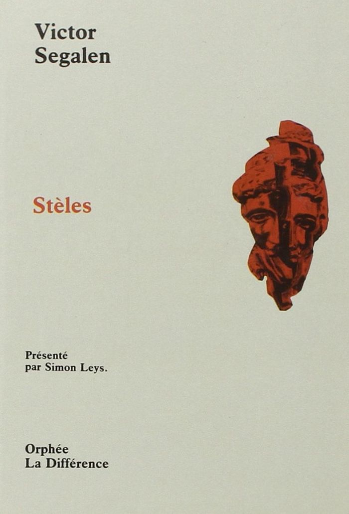 Couverture du livre « STELES » de Victor Segalen, librairie Les Contes Infusés à Corte