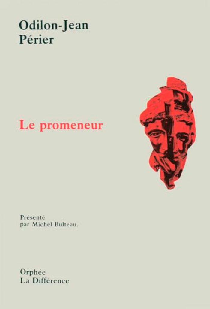 Couverture du livre « LE PROMENEUR » de Michel Bulteau, librairie Les Contes Infusés à Corte