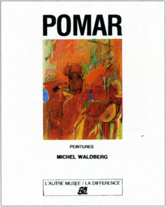 Couverture du livre « POMAR - PEINTURES », librairie Les Contes Infusés à Corte