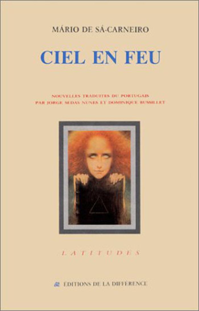 Couverture du livre « CIEL EN FEU » de De Sa-Carneiro Mario, librairie Les Contes Infusés à Corte