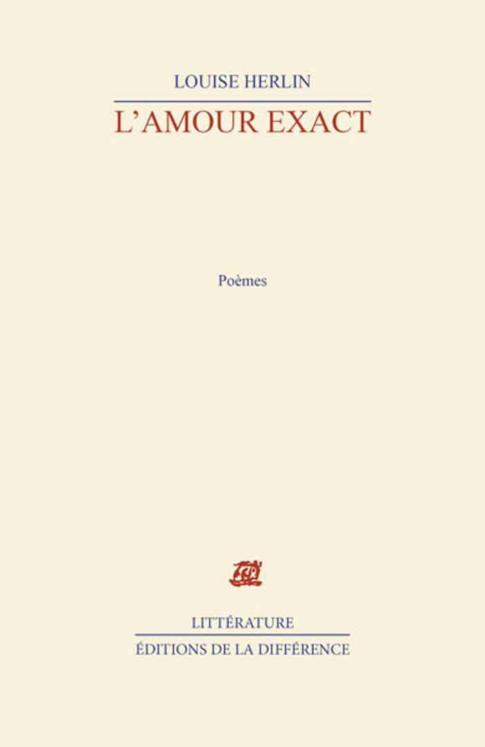 Couverture du livre « L'AMOUR EXACT », librairie Les Contes Infusés à Corte