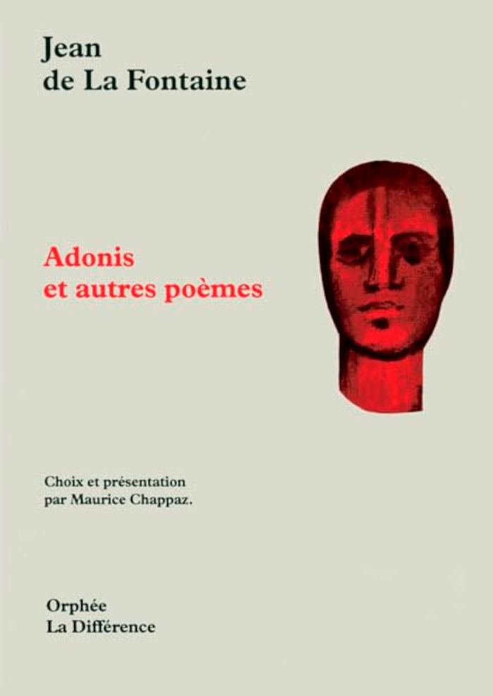 Couverture du livre « ADONIS ET AUTRES POEMES » de De La Fontaine Jean, librairie Les Contes Infusés à Corte