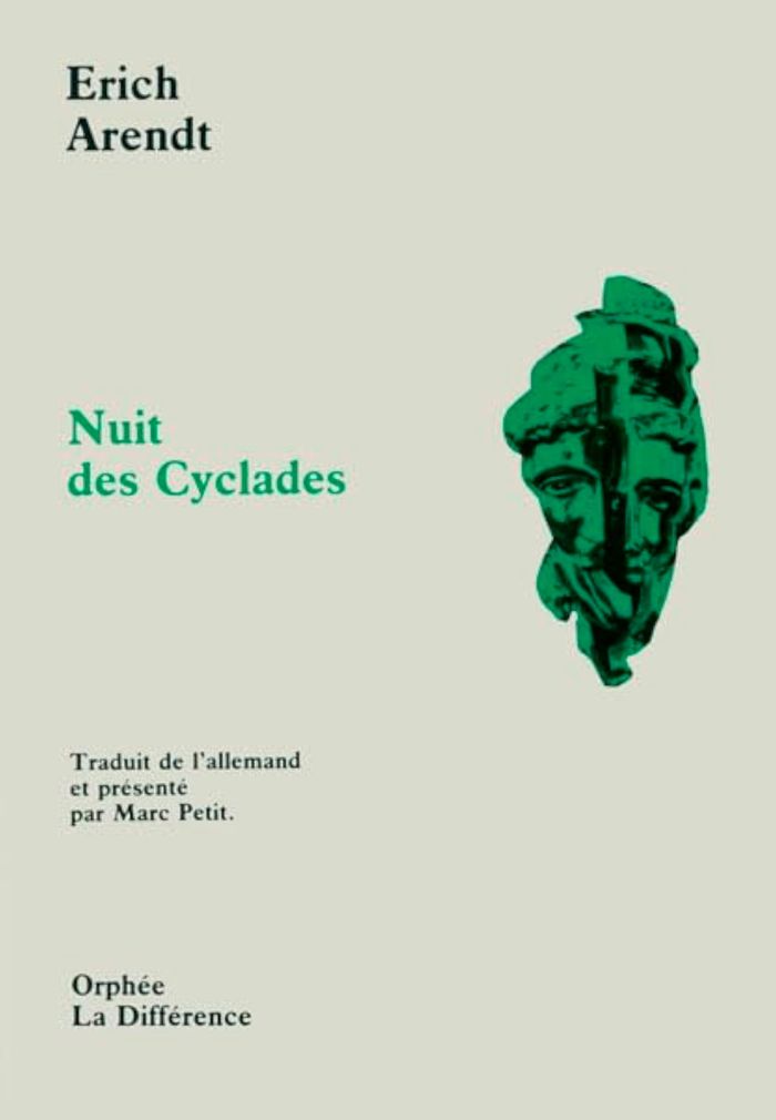 Couverture du livre « NUIT DES CYCLADES » de Marc Petit, librairie Les Contes Infusés à Corte