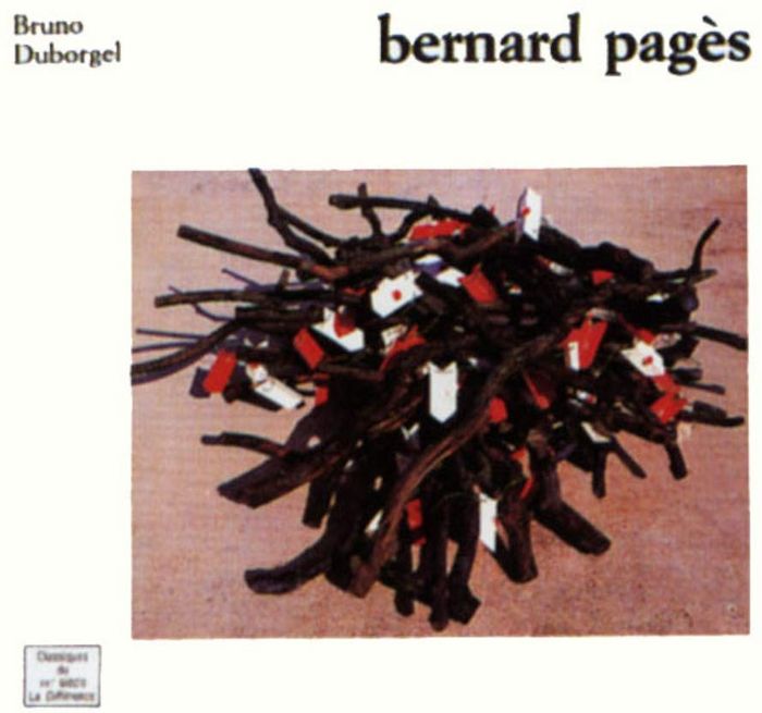 Couverture du livre « BERNARD PAGES » de Bruno Duborgel, librairie Les Contes Infusés à Corte