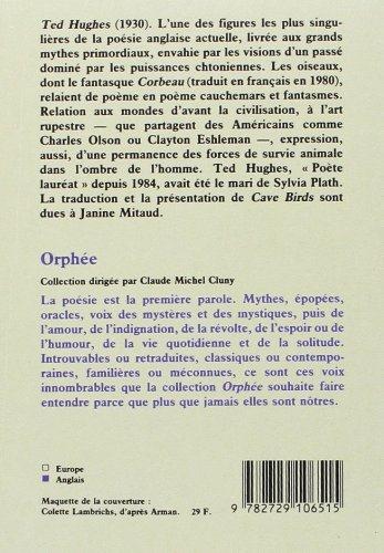 Quatrième de couverture de « CAVE BIRDS »
